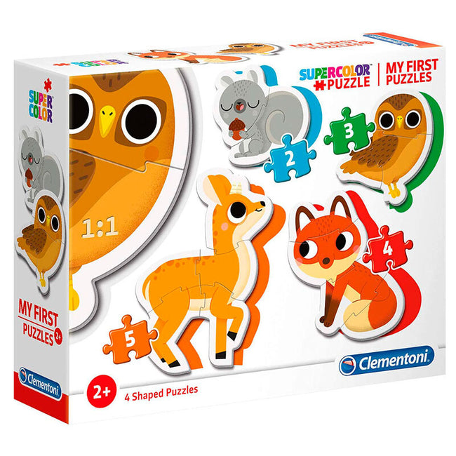 Puzzle My First Puzzle Animales Del Bosque 2-3-4-5Pzs Hover Image
