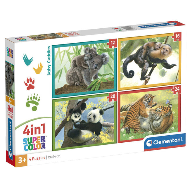Puzzle Noli Baby Cuddles 12-16-20-24Pzs Hover Image