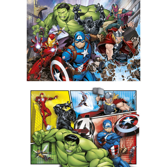 Puzzle Vengadores Avengers Marvel 2X60Pzs Hover Image