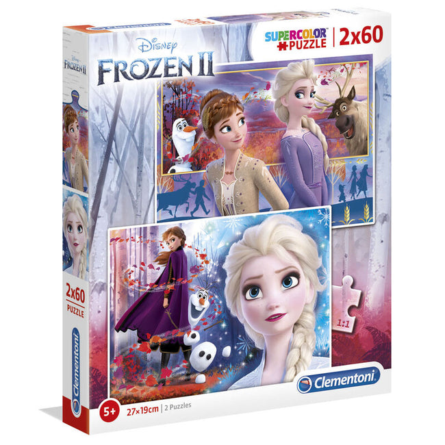 Puzzle Maxi Frozen 2 Disney 2X60Pzs Hover Image