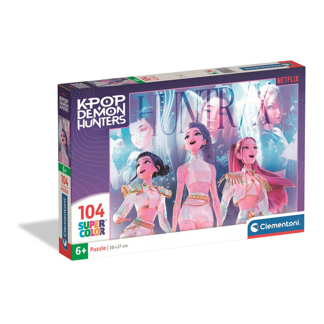 Puzzle Kpop Demon Hunters 104Pzs Hover Image