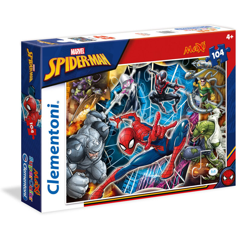 Puzzle Maxi Spiderman Marvel 104Pzs