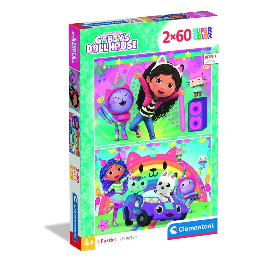 Puzzle La Casa De MuEcas De Gabby 2X60Pzs