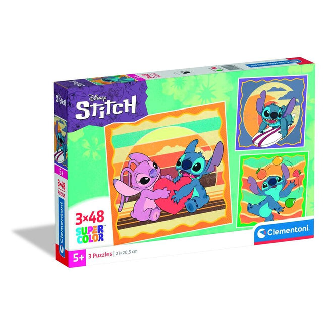 Puzzle Stitch Disney 3X48Pzs Hover Image