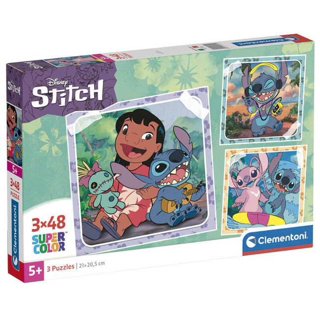 Puzzle Stitch Disney 3X48Pzs Hover Image