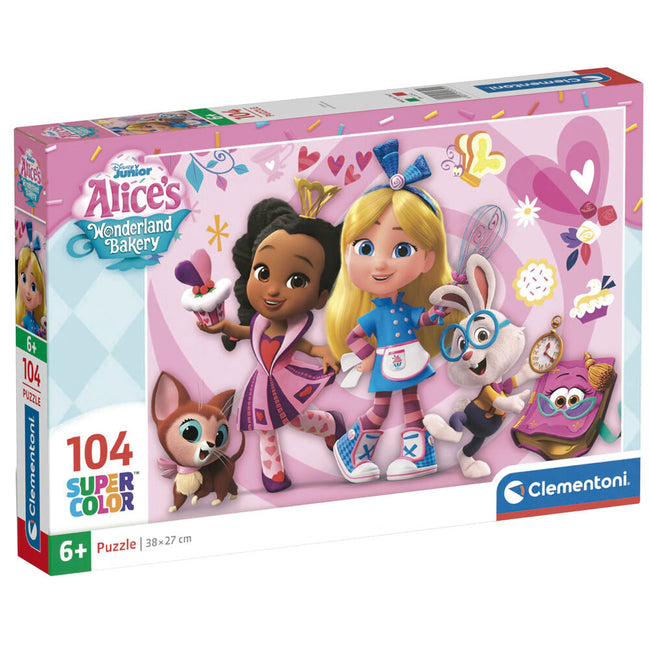 Puzzle Alice Wonderland Bakery Disney 104Pzs Hover Image