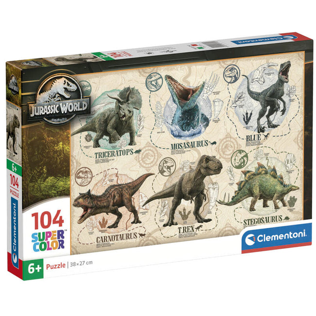Puzzle Jurassic World 104Pzs Hover Image