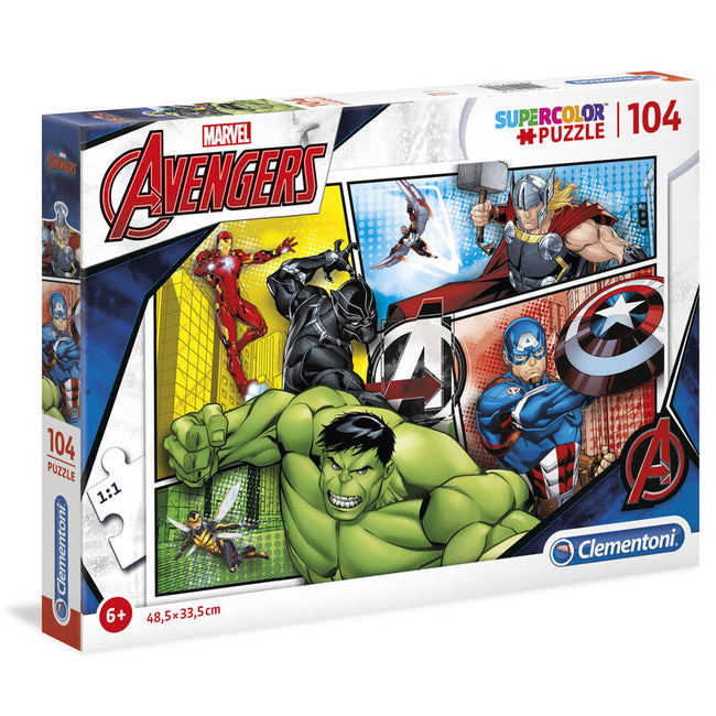 Puzzle Vengadores Avengers Marvel 104Pzs Hover Image