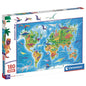 Puzzle Super Mapa Dinosaurios 180Pzs