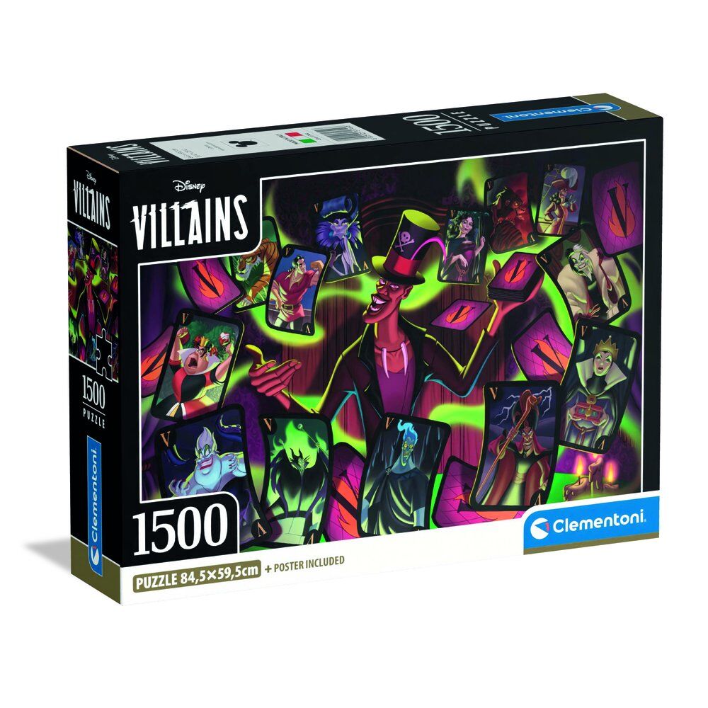 Puzzle Villanas Disney 1500Pzs