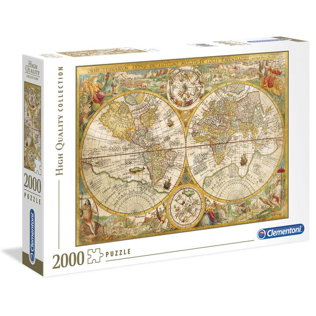 Puzzle Mapa Antiguo 2000Pzs Hover Image