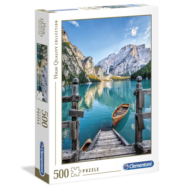Puzzle Lago Braies 500Pzs Hover Image