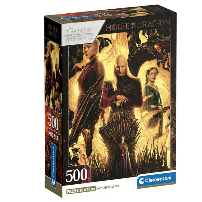 Puzzle La Casa Del Dragon 500Pzs Hover Image
