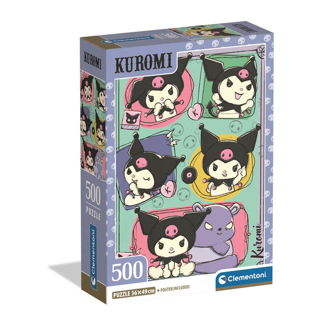 Puzzle Kuromi Hello Kitty 500Pzs Hover Image