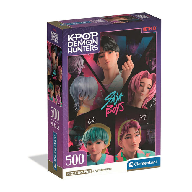 Puzzle Cb Kpop Demon Hunters 500Pzs Hover Image