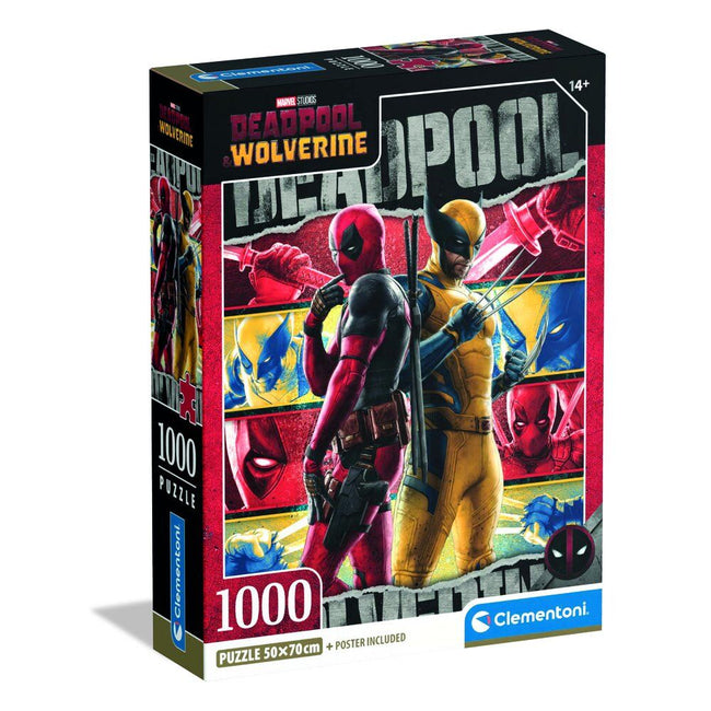 Puzzle Deadpool Marvel 1000Pzs Hover Image