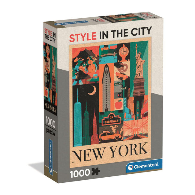 Puzzle Style In The City New York 1000Pzs Hover Image