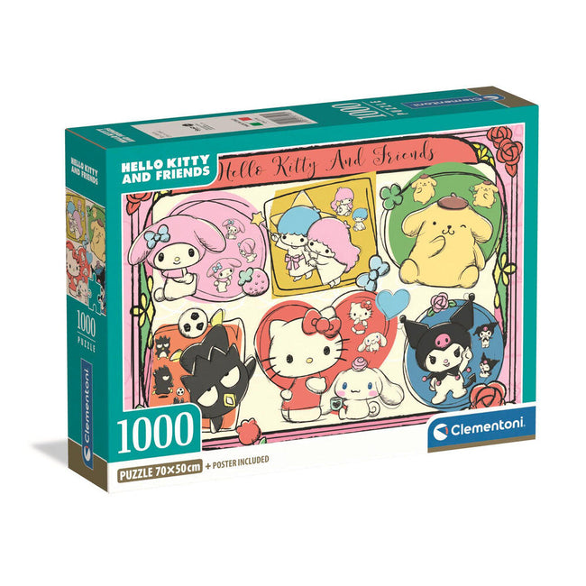 Puzzle Hello Kitty 2 1000Pzs Hover Image