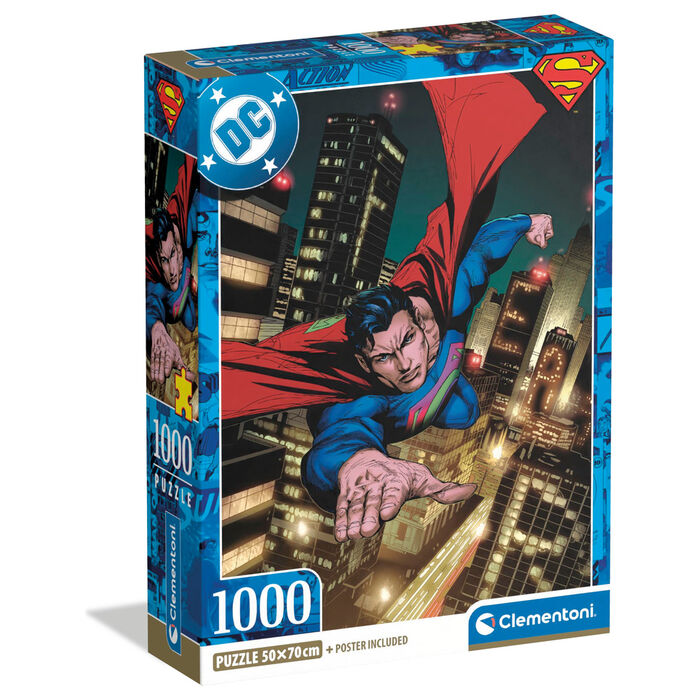 Puzzle Superman Dc Comics 1000Pzs