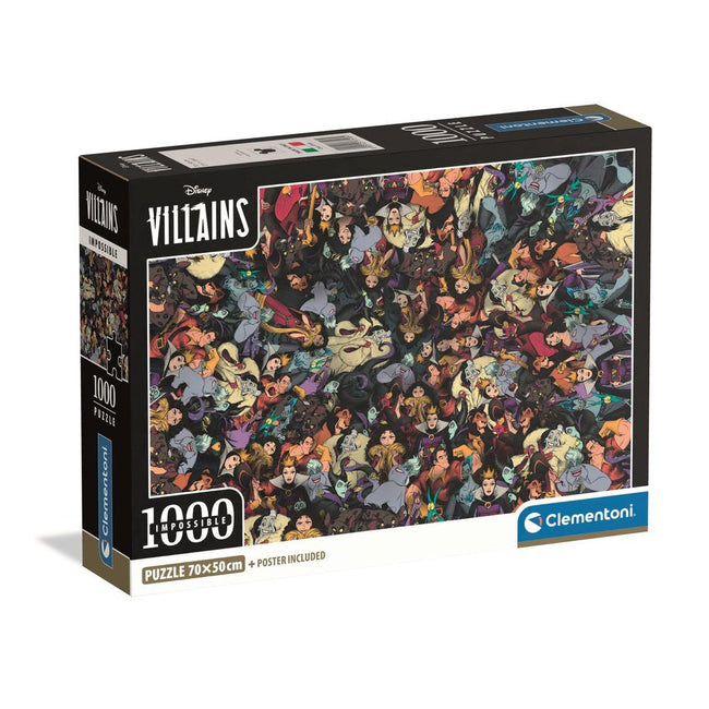Puzzle Imposible Villans Disney 1000Pzs Hover Image