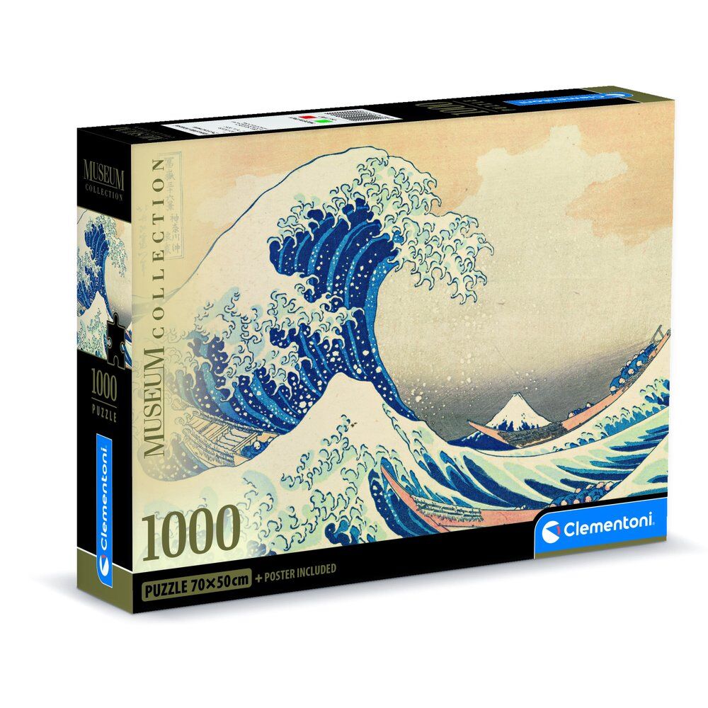 Puzzle The Great Wave Kokusai Museum 1000Pzs