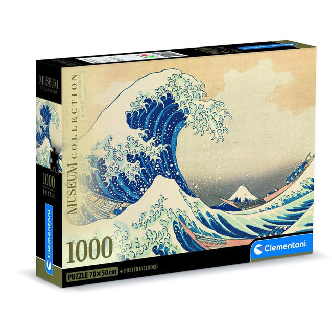 Puzzle The Great Wave Kokusai Museum 1000Pzs Hover Image