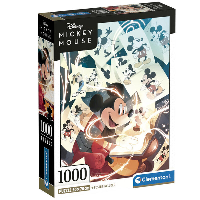 Puzzle Mickey 100Th Anniversary Disney 1000Pzs Hover Image