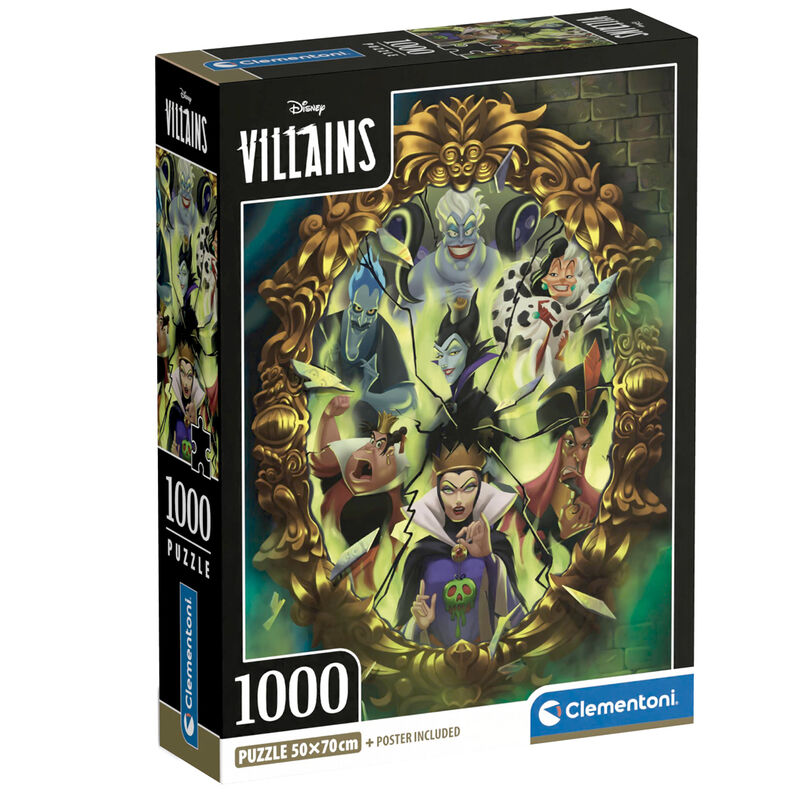 Puzzle Villanas Disney 1000Pzs