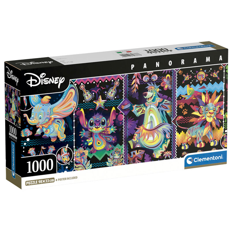 Puzzle Panorama Disney 1000Pzs
