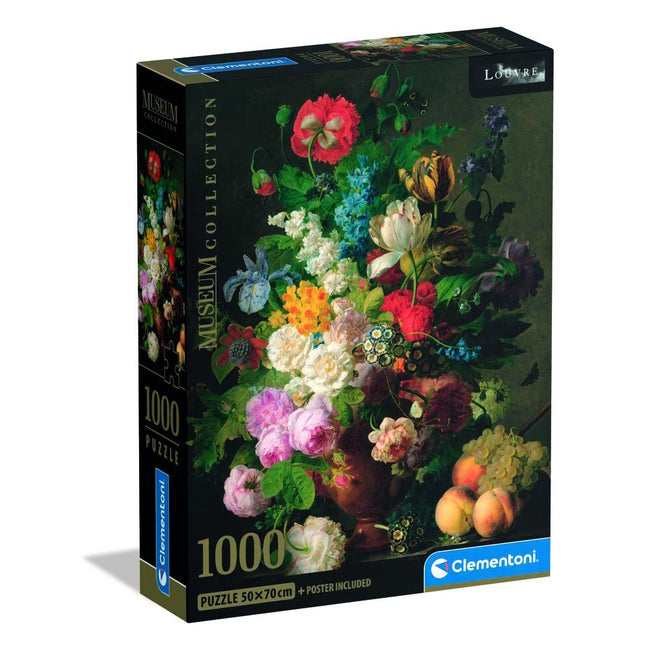 Puzzle Bowl Of Flowers Van Dael Museum 1000Pzs Hover Image
