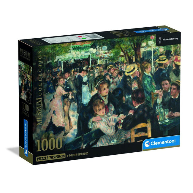 Puzzle Bal Du Moulin De La Galette Renoir Museum 1000Pzs Hover Image