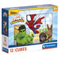 Puzzle Cubo Spidey And His Amazing Friends Marvel 12Pzs