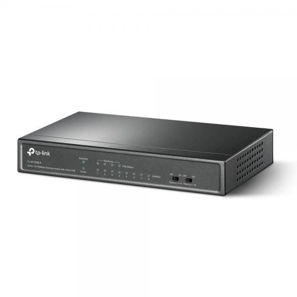 TP-Link TL-SF1008LP Fast Ethernet (10/100) PoE - Switch de escritorio