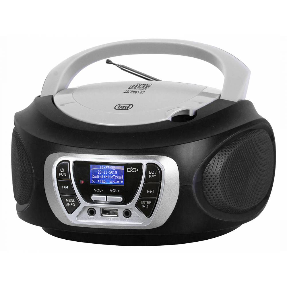 Radio Cd Portátil Cmp 510 Dab Negro