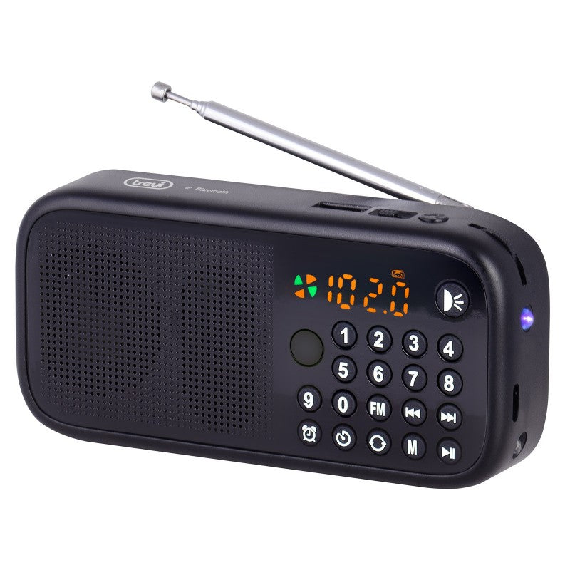Radio Portátil Trevi Dr 7F40 Bt Negra