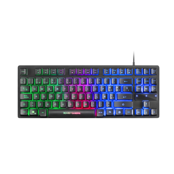 Teclado Y Mouse Mars Gaming Mcptkl Teclado De Formato Reducido Tkl Rgb Brathing & Flow Mouse 32