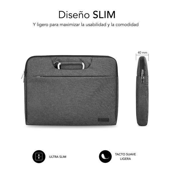 Funda Subblim Business Laptop Sleeve Para Portatil 13.3 Pulgadas - 14 Pulgadas Gris