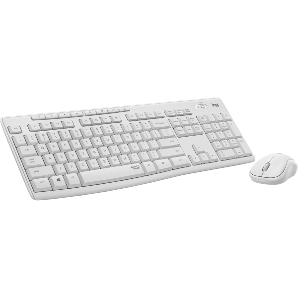 Teclado + Ratón inalámbricos Logitech MK295 Blanco