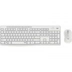 Teclado Y Mouse Logitech Wireless Mk295 Silent Combo Color Blanco P/n:920-009822