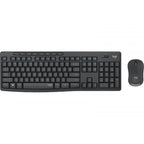 Teclado Y Mouse Logitech Wireless Mk295 Silent Color Grafito P/n:920-009870 Portugues