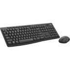 Teclado Y Mouse Logitech Wireless Mk295 Silent Color Grafito P/n:920-009798