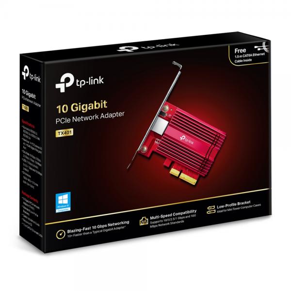 TP-Link TX401 10 Gigabit - Adaptador de red PCI Express