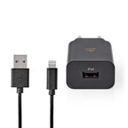 Nedis Cargador 1X 2.4 A Usb-A De 8 Pines (Suelto)