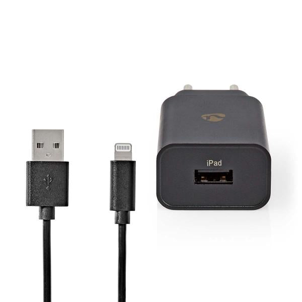Nedis Cargador 1X 2.4 A Usb-A De 8 Pines (Suelto)