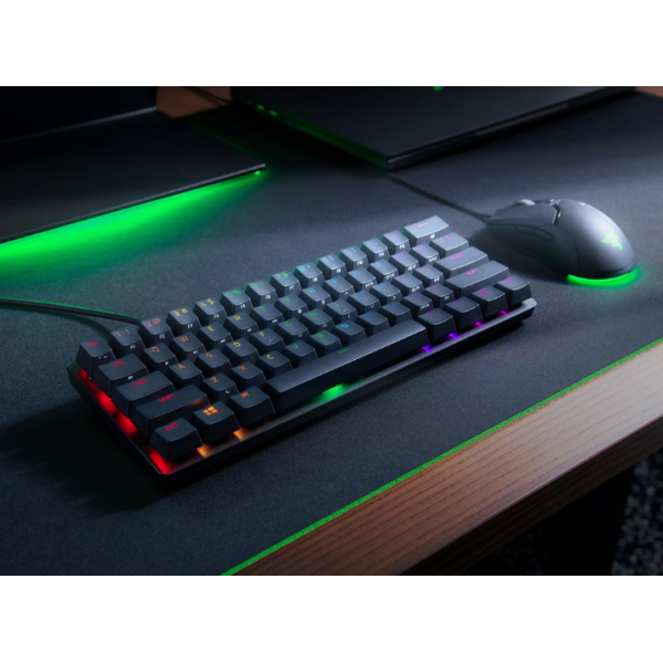 Teclado Mecánico Gaming Razer Huntsman Mini Clicky Optical Switch Morado Main Image