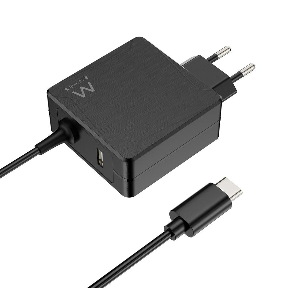Ewent Cargador Usb-Cpd 65W + Puerto Usb-A