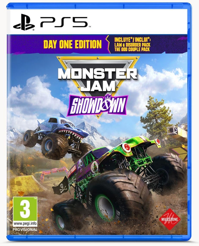 Monster Jam Showdown Day One Edition Ps5 Hover Image