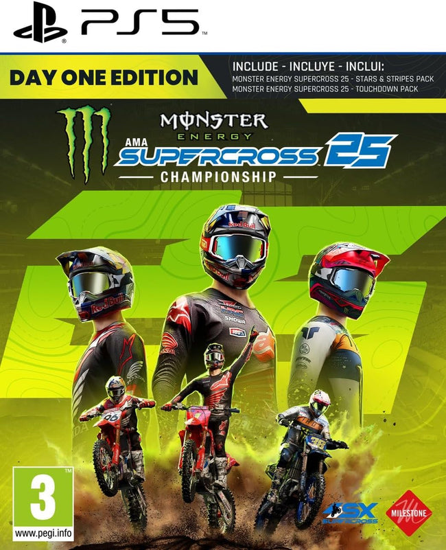 Monster Energy Supercross 25 Ps5 Hover Image