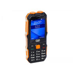 Teléfono Móvil Trevi Antigolpes Forte 70 Negro Naranja