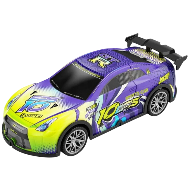 805P 1/22 4WD Drift Lila Amarillo - Coche RC Eléctrico Hover Image